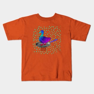 Duck walking Kids T-Shirt